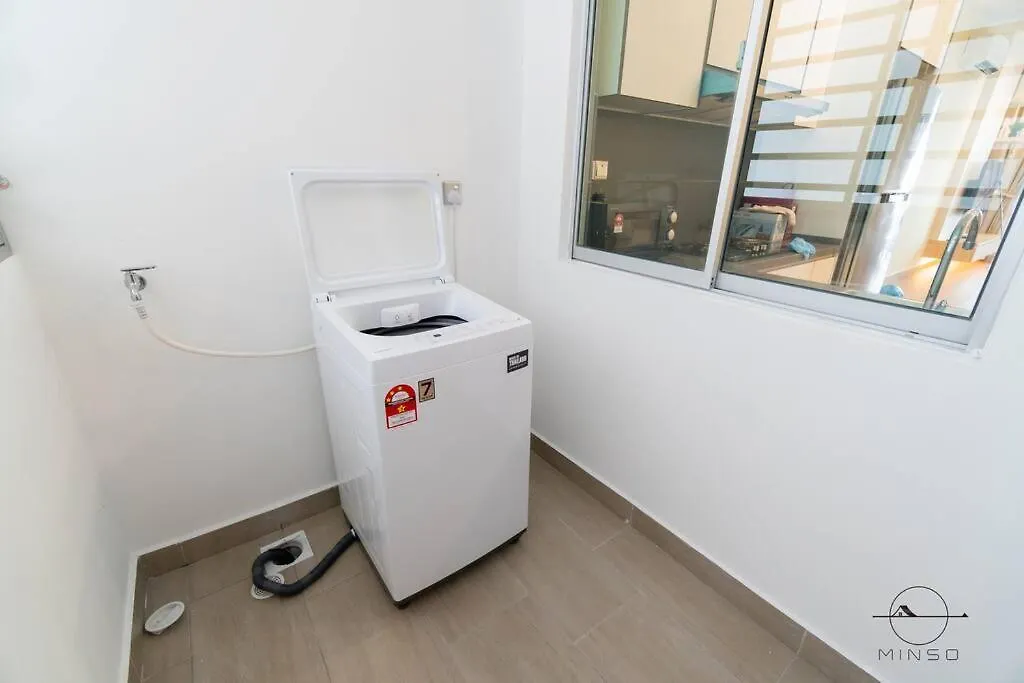 公寓 Muji Style #3Bedrooms #8Pax #200Mbps 新山