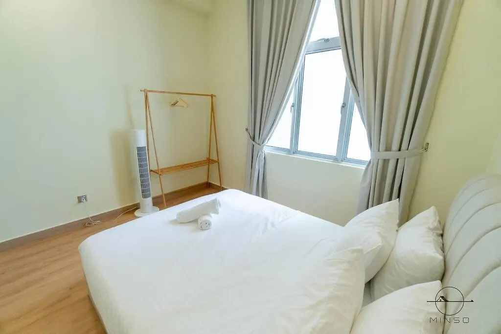 公寓 Muji Style #3Bedrooms #8Pax #200Mbps 新山